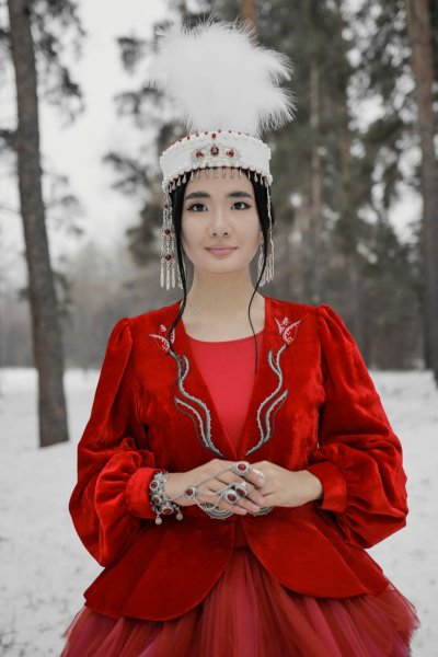 Бархатный комплект для узату напрокат в Алматы